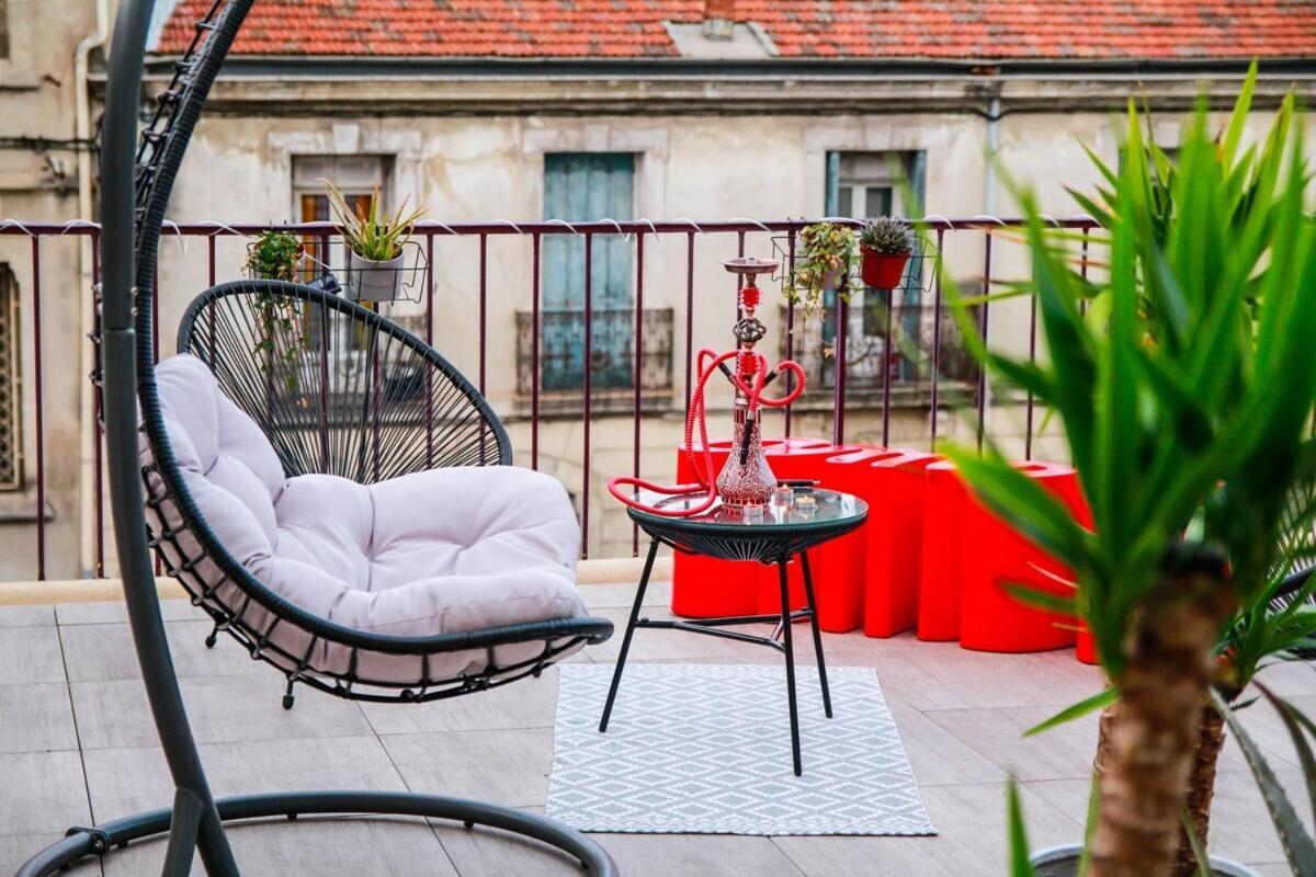 L'Amoureux - Terrasse Et Climatisation Coeur De Ville Montpellier Exterior photo
